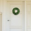 Nature Spring Boxwood Wreath, Artificial Wreath for the Front Door, Home Decor, UV Resistant - 16.5 Inches 690054AEN